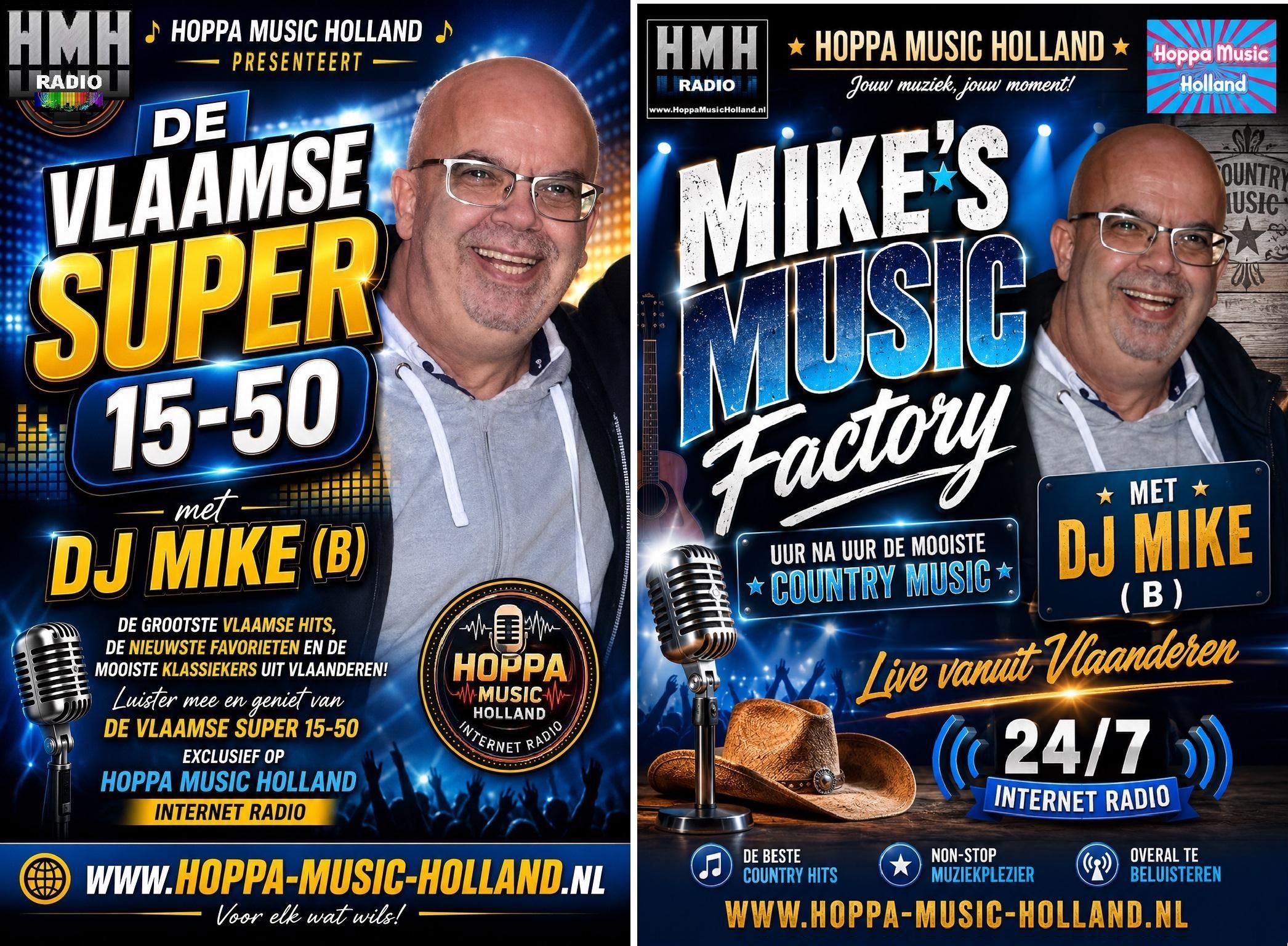 DE VLAAMSE SUPER 15-50  & MIKE'S MUSIC FACTORY